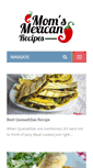 Mobile Screenshot of moms-mexican-recipes.com